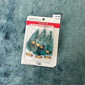 New miniature snowy Christmas trees